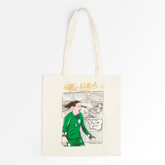 MAE27xMurWalls // comic iconic tote bag