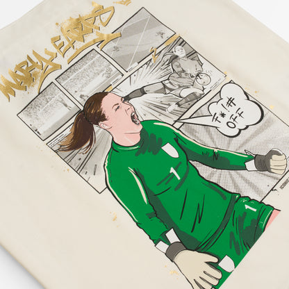 MAE27xMurWalls // comic iconic tote bag