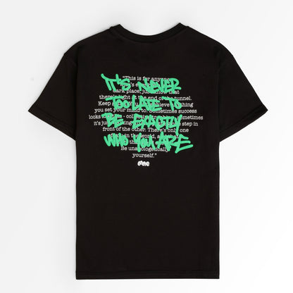 MAE27xMurWalls // be unapologetically yourself. puff print