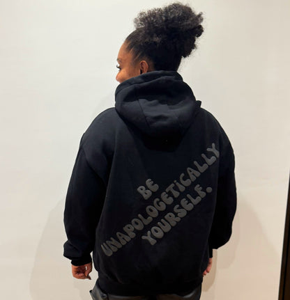 black noir // ADULTS // ULTIMATE MAE27 HOODY