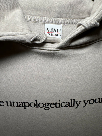 cloud grey // be unapologetically yourself. // ADULTS HOODY