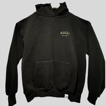 black noir // ADULTS // ULTIMATE MAE27 HOODY