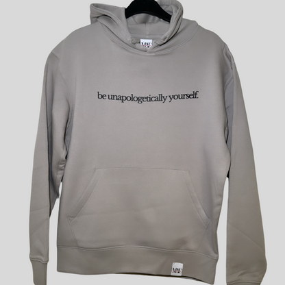 cloud grey // be unapologetically yourself. // ADULTS HOODY